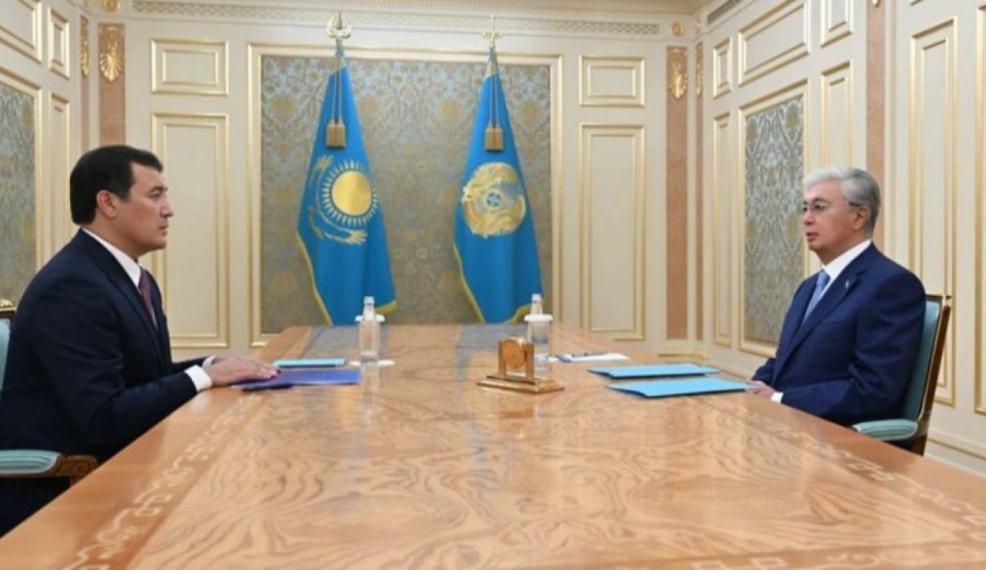 Қасым-Жомарт Тоқаев жаңадан тағайындалған елші Әлібек Бақаевты қабылдады