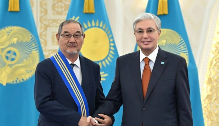 Қасым-Жомарт Тоқаев бір топ қоғам қайраткерін мемлекеттік наградалармен марапаттады