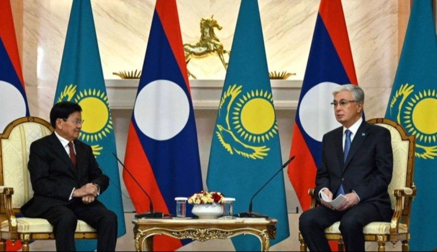 Қазақстан Президенті Лаоспен ықпалдастықты күшейтуге болатын бағыттарды атады