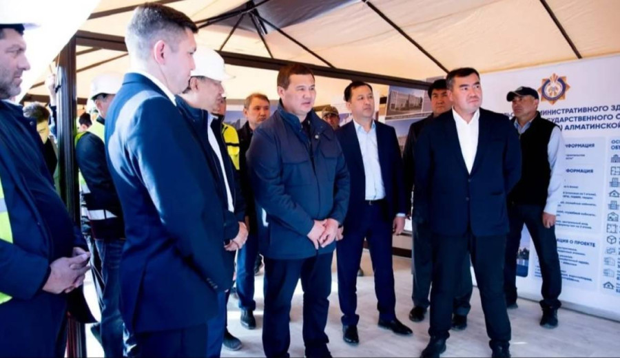 Нұрлыбек Нәлібаев «Кеген» өткізу пунктіне барып, нысанды дер кезінде аяқтауды тапсырды