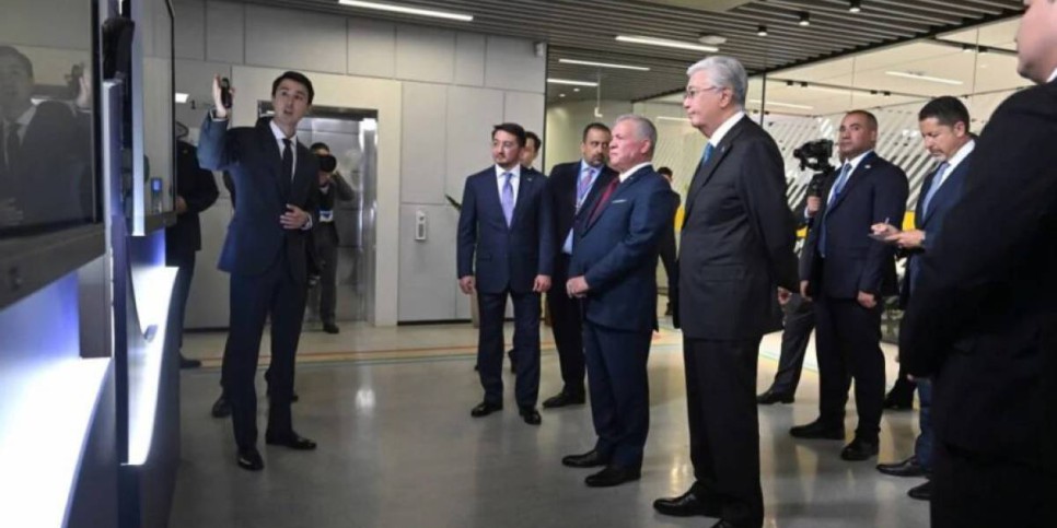 Қазақстан Президенті мен Иордания Королі Astana Hub кластеріне барды