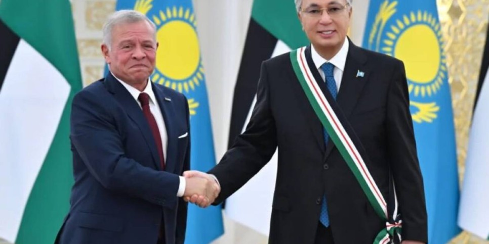 Қасым-Жомарт Тоқаев Иордан Хашимит Корольдігінің жоғары орденімен наградталды