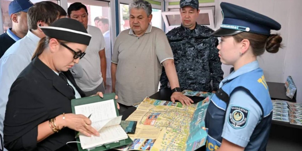 Вице-премьер Алакөл жағалауының жерді пайдалану картасымен танысты