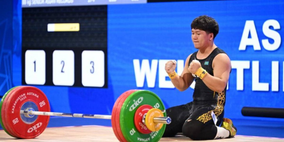 Ерасыл Сәулебеков Азия чемпионатында алтын медаль жеңіп алды