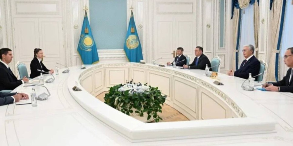 Президент Молдова Сыртқы істер министрі Михай Попшойды қабылдады