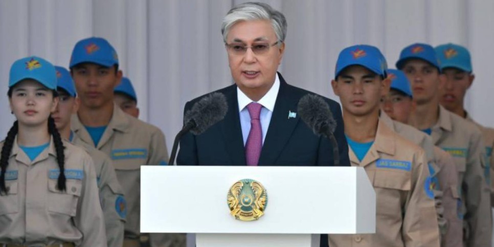 Мемлекет басшысы XI «Айбын» халықаралық әскери-патриоттық жастар жиынын ашты