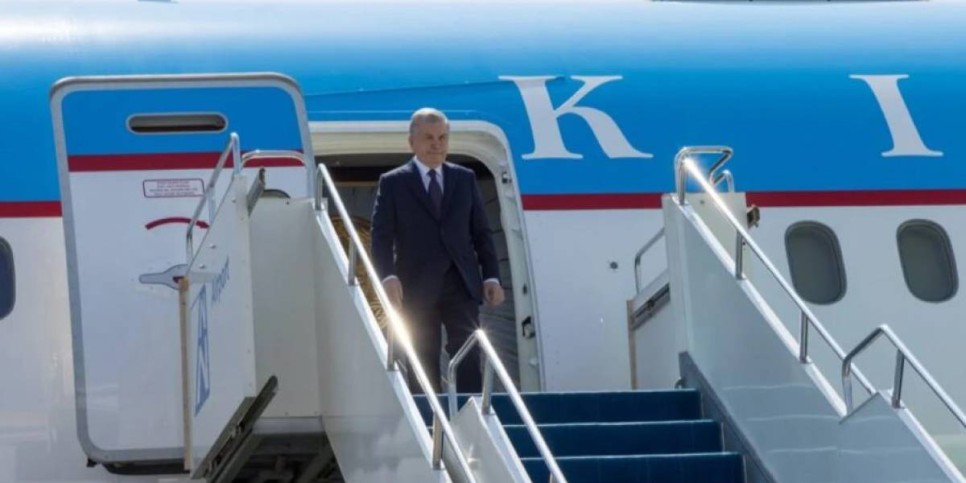 Шавкат Мирзиёев Қазақстанға келді