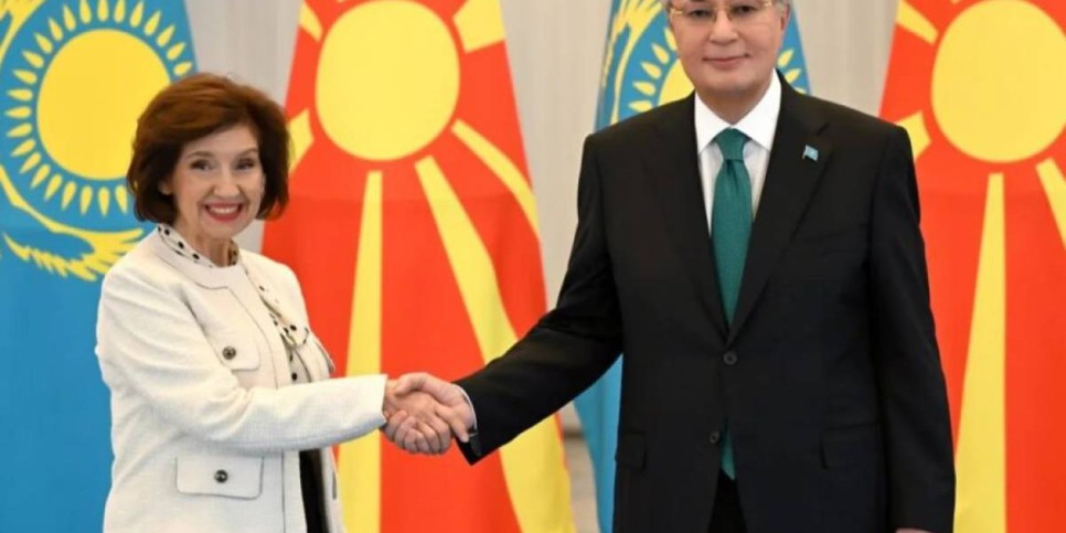 Қасым-Жомарт Тоқаев Солтүстік Македония Президентімен кездесті