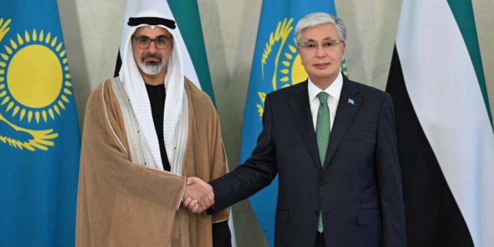 Президент Абу Дабидің Тақ мұрагерімен келіссөз жүргізді 
