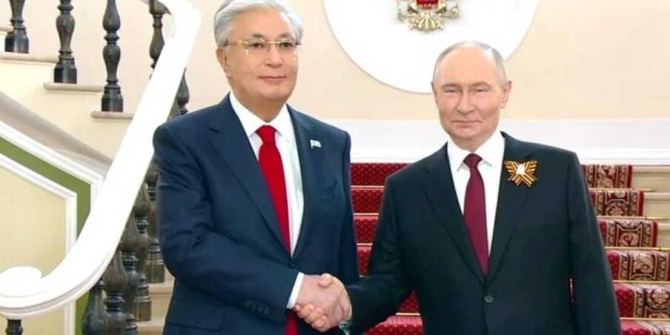 Қасым-Жомарт Тоқаевты Владимир Путин Кремльде қарсы алды