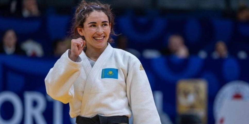 Әбиба Әбужақынова дзюдодан қола медаль жеңіп алды