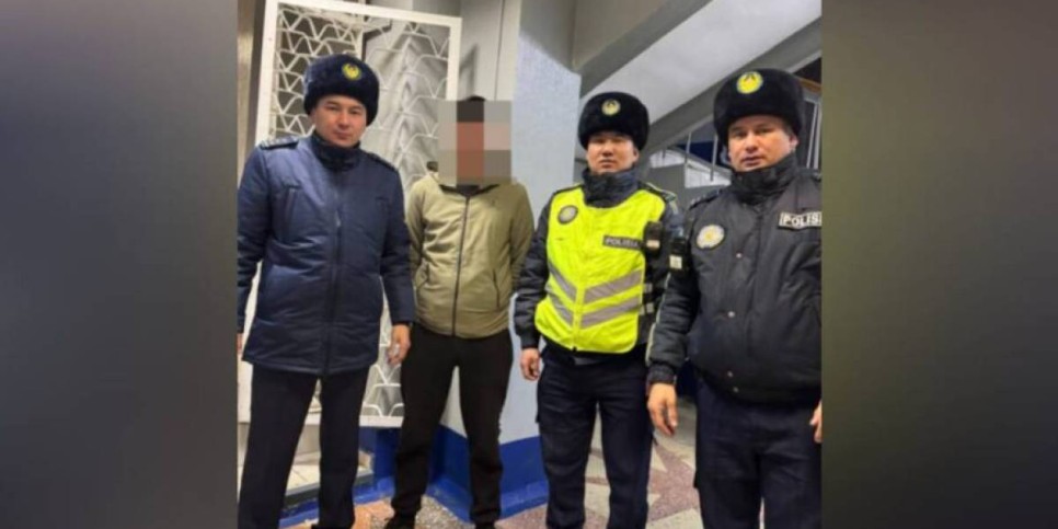 Қарағандыда полицейлер ер адамды құтқарып қалды