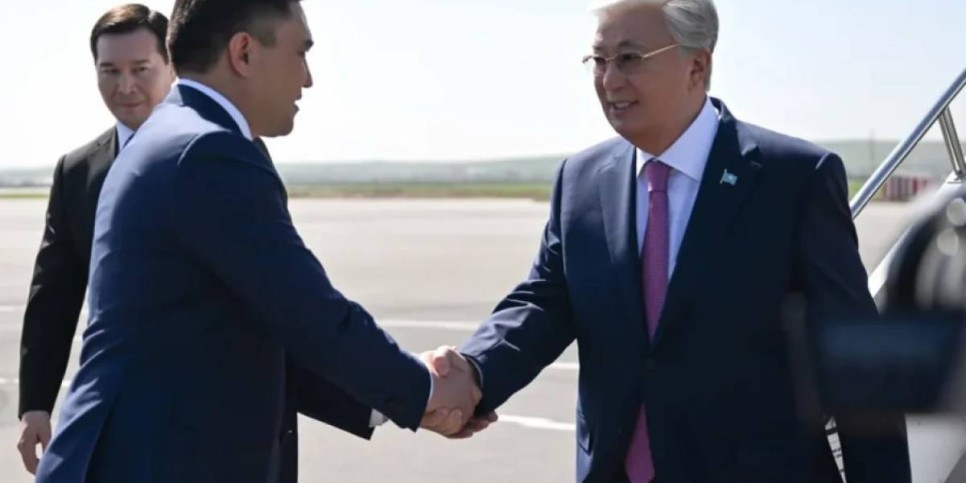 Президент Қасым-Жомарт Тоқаев Шымкент қаласына келді
