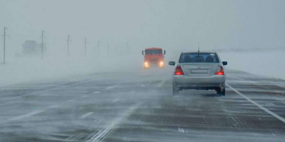 5 облыста республикалық маңызы бар жолдарда көлік қозғалысы шектелді