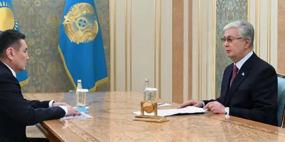 Президент Нұрымбет Сақтағановты қабылдады