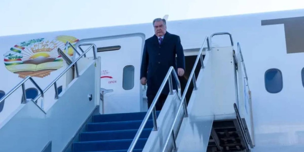 Астанаға Тәжікстан президенті келді