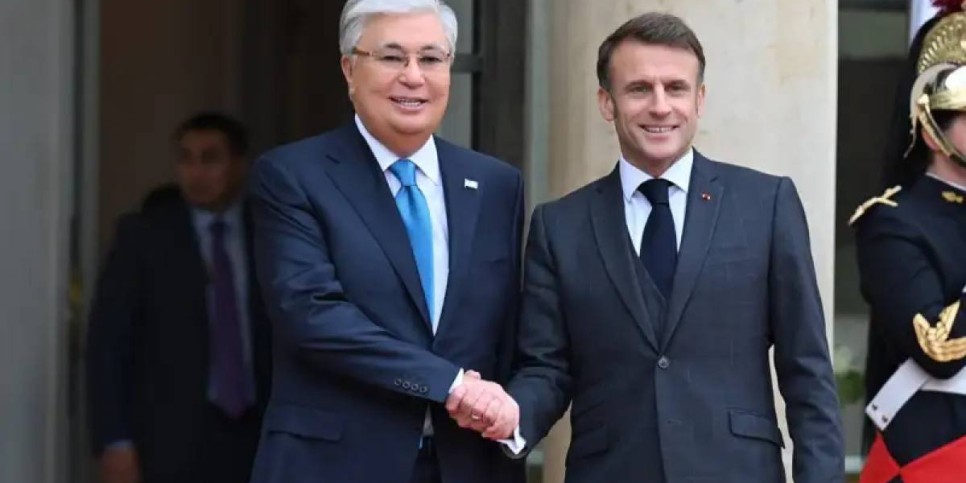 Елисей сарайында Қазақстан Президенті Қасым-Жомарт Тоқаевты ресми қарсы алу рәсімі өтті