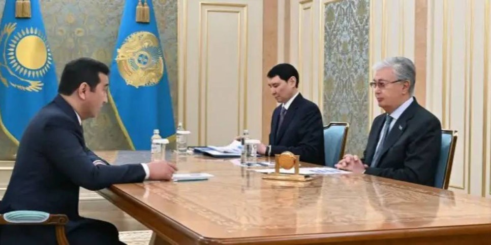 Мемлекет басшысы Ауыл шаруашылығы министрі Айдарбек Сапаровты қабылдады