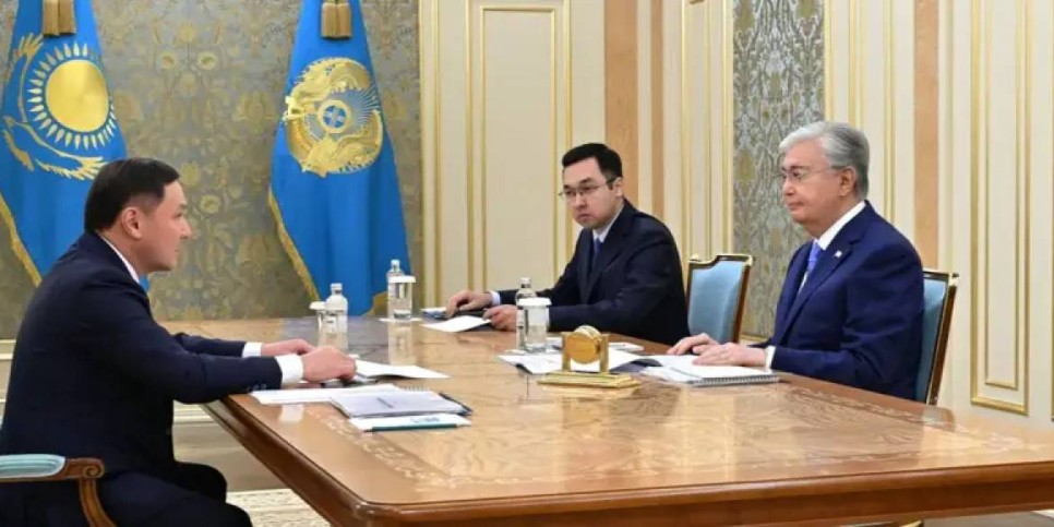 Мемлекет басшысы Туризм және спорт министрі Ермек Маржықпаевты қабылдады