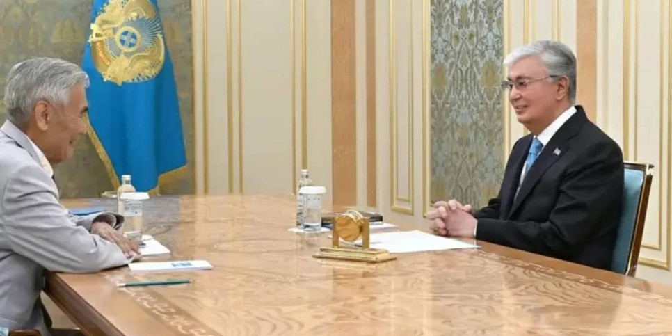 Мемлекет басшысы Өмірзақ Озғанбаевты қабылдады