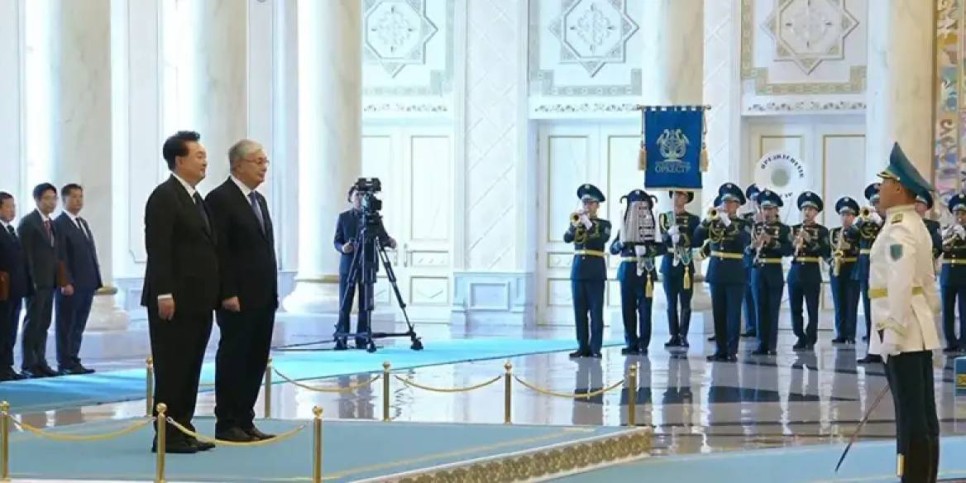 Қасым-Жомарт Тоқаев Ақордада Корея Республикасының Президентін қарсы алды