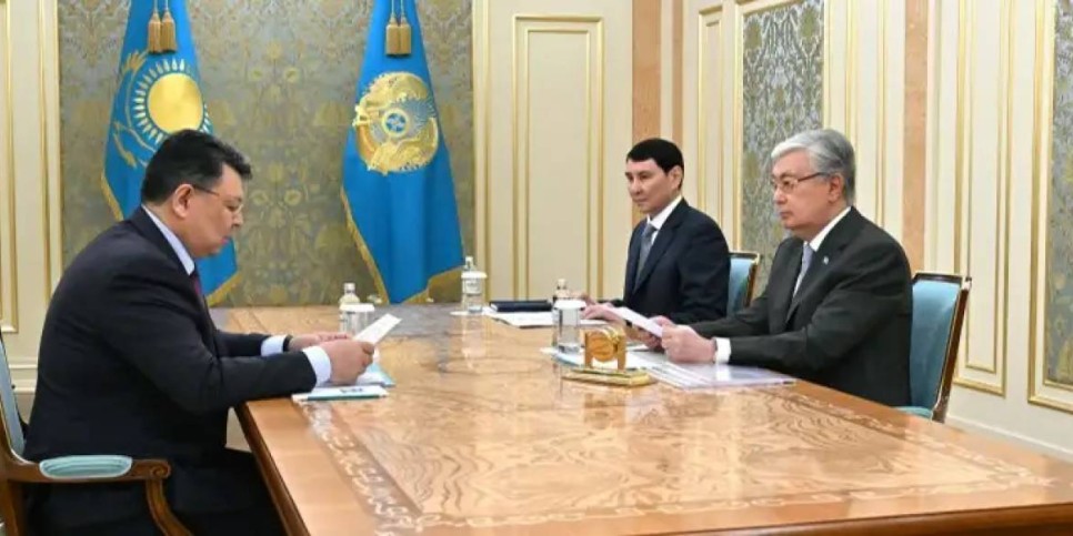 Мемлекет басшысы Қанат Бозымбаевты қабылдады