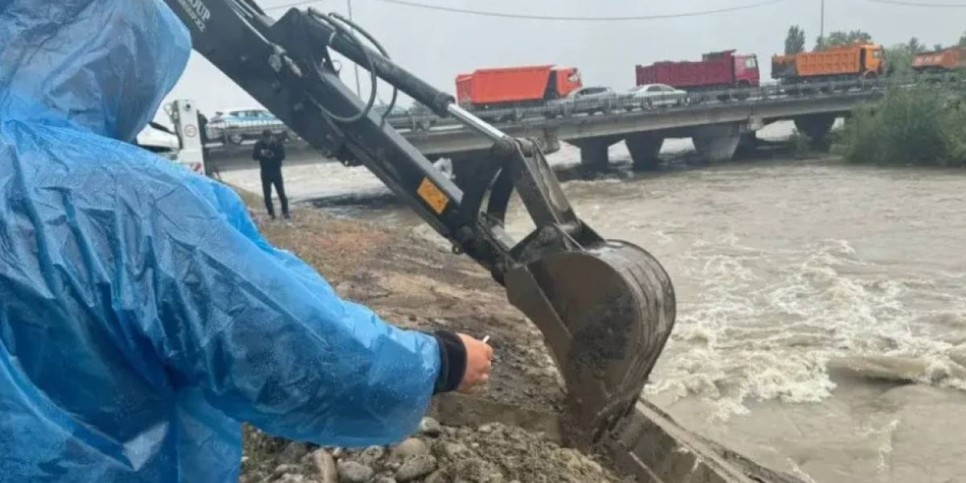 Жетісу облысындағы өзендерде су деңгейі жоғарылады