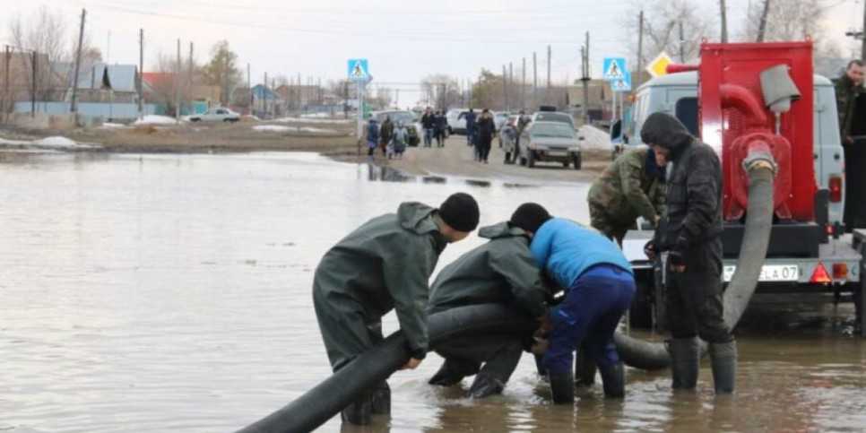 Су тасқыны кезінде иесіз қалған үйді тонаған күдікті ұсталды