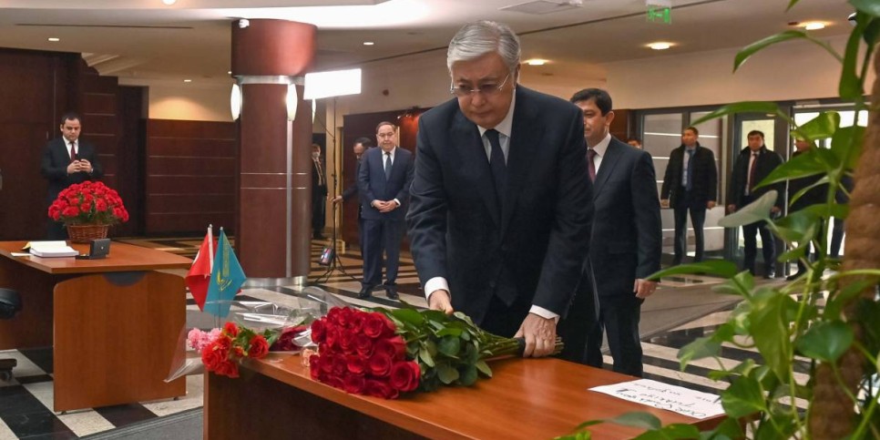 Мемлекет басшысы Қазақстандағы Түркия елшілігіне барды