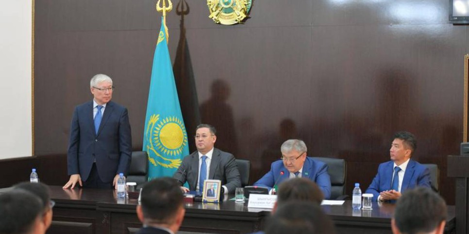 Президент Әкімшілігінің басшысы Ұлытау облысының жаңа әкімін таныстырды