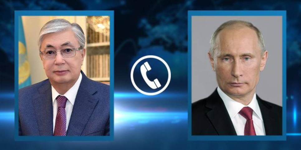 Қасым-Жомарт Тоқаев Владимир Путинмен телефон арқылы сөйлесті