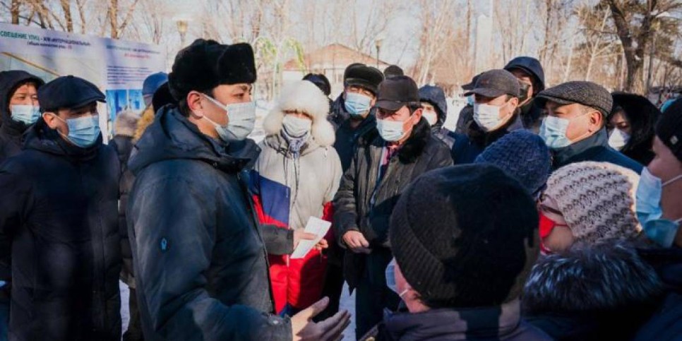 Алтай Көлгінов елді мекендердің тұрғындарымен кездесті