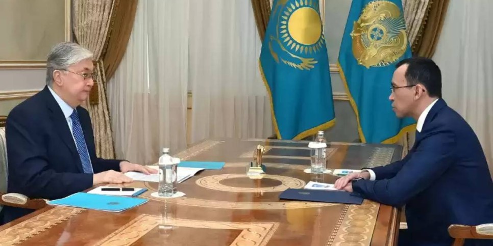 Мемлекет басшысы Сенат төрағасы Мәулен Әшімбаевты қабылдады