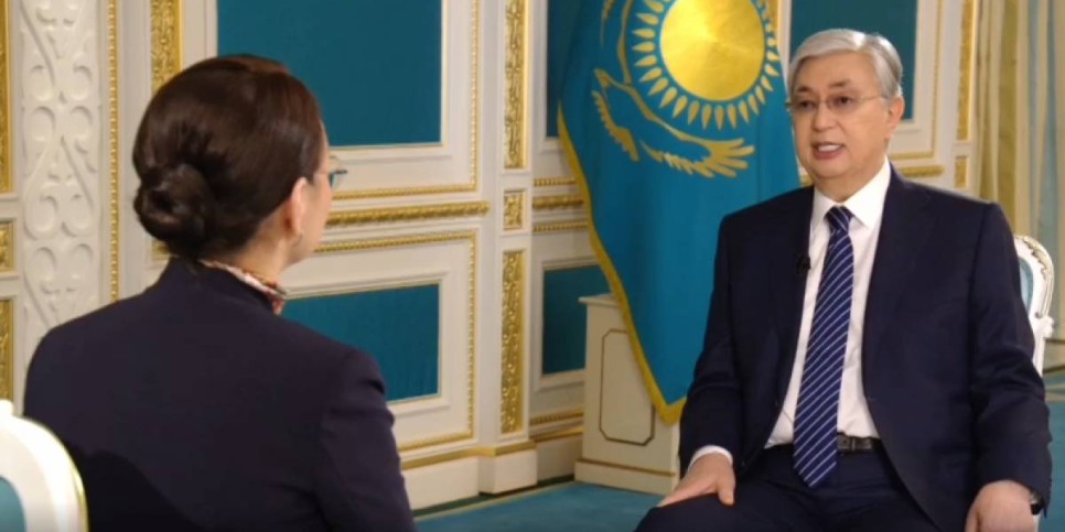 Ертең Мемлекет басшысының сұхбаты Ұлттық арнадан көрсетіледі