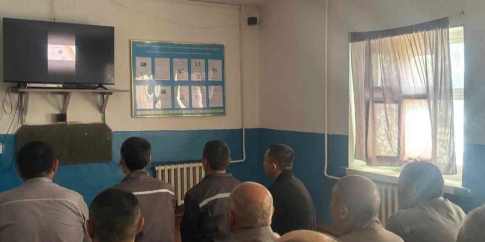 Түзету мекемесінде татуировкаға қарсы насихат жүргізілді