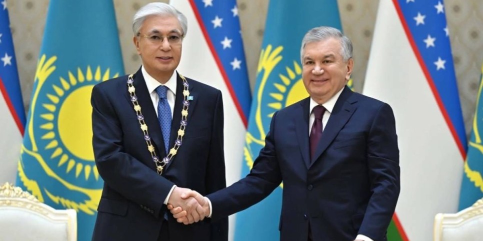 Қасым-Жомарт Тоқаевқа Өзбекстанның ең жоғары мемлекеттік наградасы табысталды