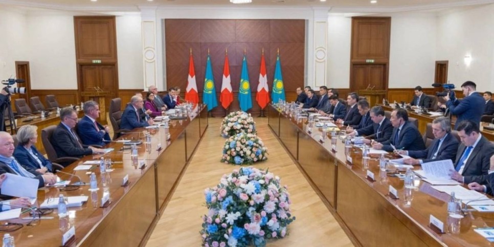Қазақстан мен Швейцария $1,6 млрд болатын бірлескен жобаларды іске асыруға ниетті