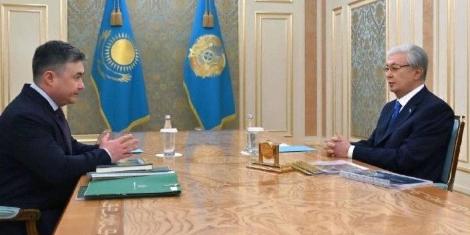 Президент Ұлттық банк төрағасы Тимур Сүлейменовті қабылдады