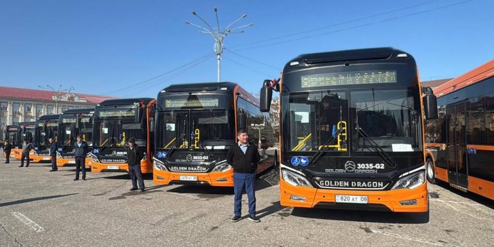 Таразда қоғамдық көлік үш жылда екі есеге жаңарды